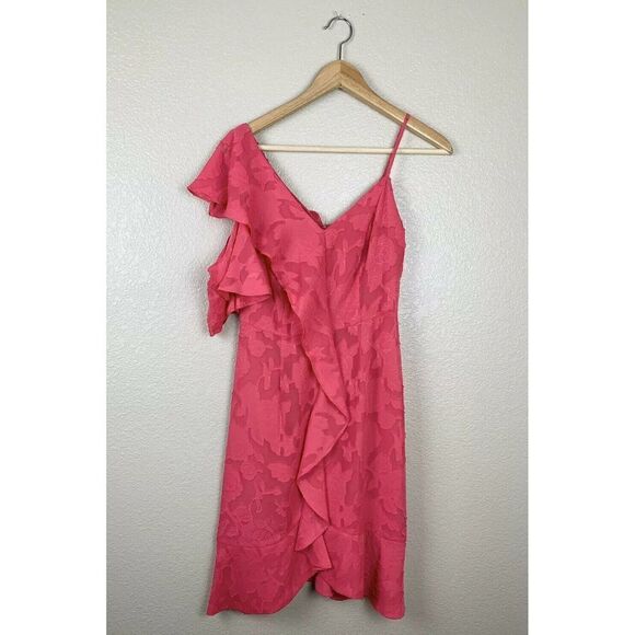 Cece Pink Floral Burnout Dress - Picture 2 of 6